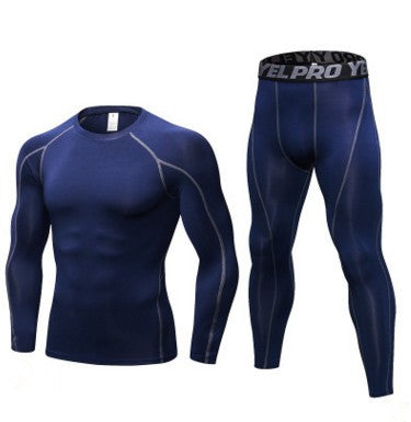 Traje de Compresión Deportivo Completo para Hombre - Manga Larga - Image 15