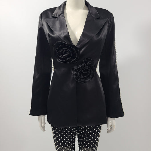 Conjunto de Dos Piezas con Lentejuelas Perladas y Gasa - Image 14