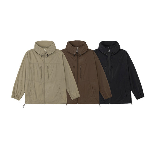 Chaqueta Impermeable Ligera con Capucha para Pesca y Actividades Outdoor - Image 4