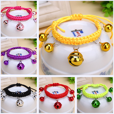 Collar de Campana con Joya Adorable para Gatos y Perros