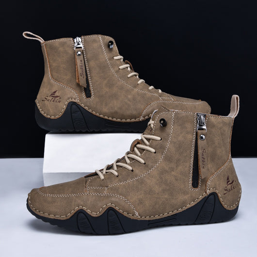 Botas Altas Artesanales para Hombre - Estilo Casual y Cómodo - Image 23