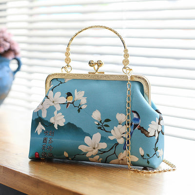 Bolso Bandolera Retro Estilo Cheongsam de Un Hombro - Image 3