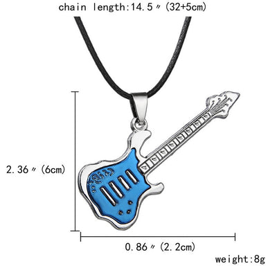 Dije de Guitarra en Acero Inoxidable - Regalo de Pareja con Personalidad - Image 7