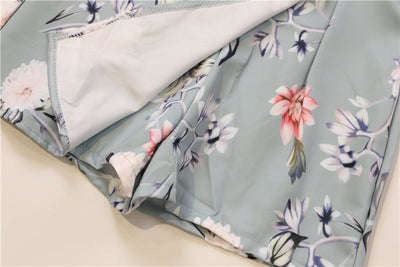 Jumpsuit Estampado Culottes Cintura Irregular Escote V - Image 15