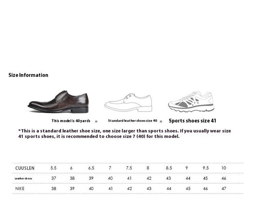 Zapatos de Cuero Genuino para Hombre Punta Fina Negocios Formales - Image 7