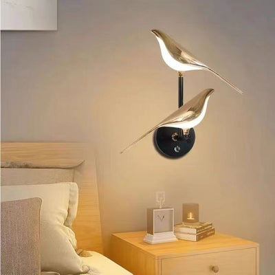 Lámpara de Pared Minimalista para Dormitorio - Diseño Moderno Magpie - Image 25