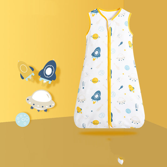 Saco de Dormir Ligero sin Mangas para Bebé Niña Antipatadas Verano