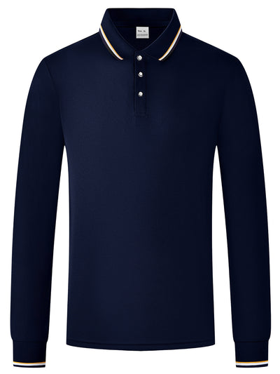 Polo Jacquard Casual para Hombre - Secado Rápido y Transpirable - Image 34