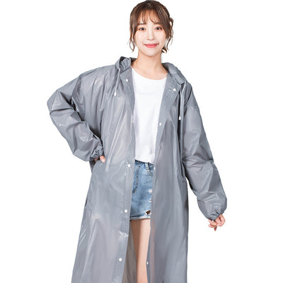 Impermeable Reforzado con Transparencia para Actividades al Aire Libre - Image 3