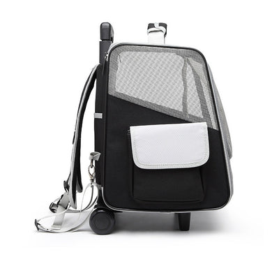 Mochila Transportadora Respirable para Mascotas con Ruedas - Image 20