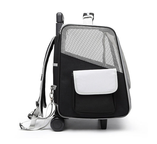 Mochila Transportadora Respirable para Mascotas con Ruedas - Image 20