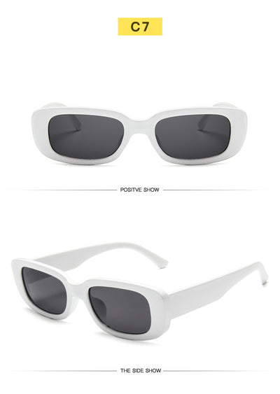 Gafas de Sol Cuadradas Efecto Gelatina - Colores Vibrantes - Image 25