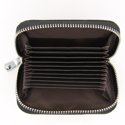 Billetera Compacta de Cuero Genuino con Protección RFID para Mujer - Image 32