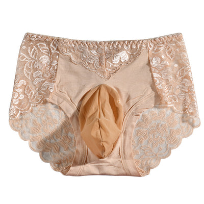 Calzón Sensual de Encaje con Diseño Hueco y Moño - Corpiño Fisiológico - Image 5