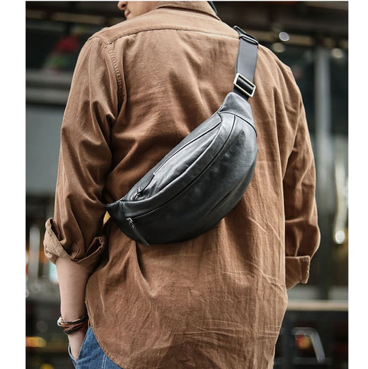 Bolsa Bandolera para Celular en Cuero Curtido Natural - Image 9