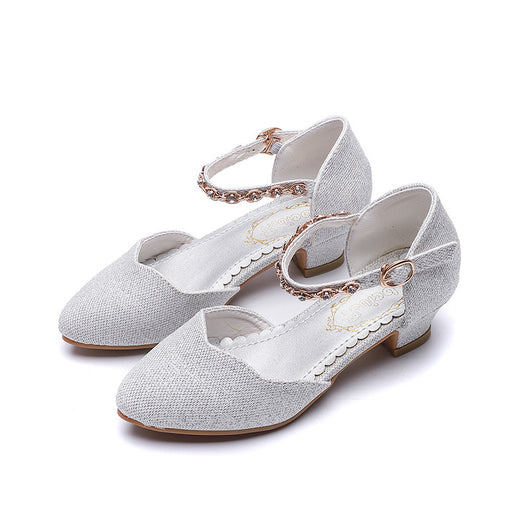 Sandalias Princesa de Tacón Alto con Punta Afilada para Niñas - Colección Otoño - Image 13