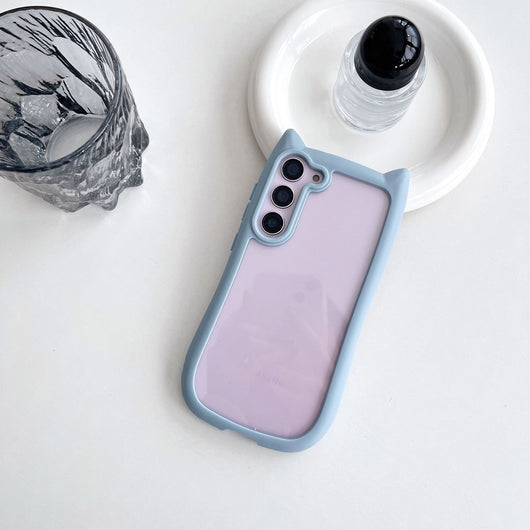 Funda Transparente para Celular con Orejas de Gato - Protección Antigolpes - Image 6