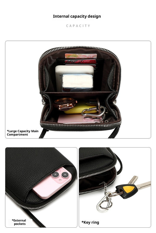 Bolso Bandolera Vertical para Mujer - Diseño Minimalista y Versátil - Image 22
