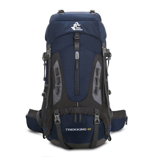 Mochila de Senderismo 60L con Cobertor de Lluvia - Ideal para Montañismo y Camping - Image 16