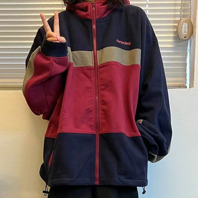 Sudadera Abrigo Holgada Unisex con Capucha - Image 8