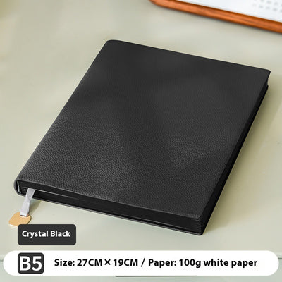 Cuaderno de Cuero Suave con Patrón Litchi - Image 8