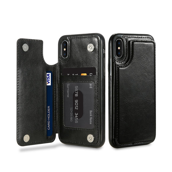 Funda Protectora para Teléfono con Ranuras para Tarjetas