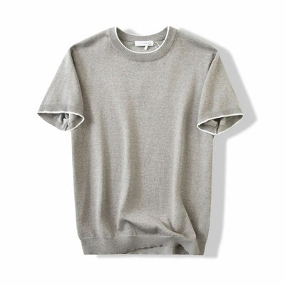 Playera de Cuello Redondo Tejida Versátil para Hombre - Image 3