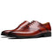 Zapatos Oxford de Cuero Genuino Pulido a Mano para Hombre - Calzado Ejecutivo Premium