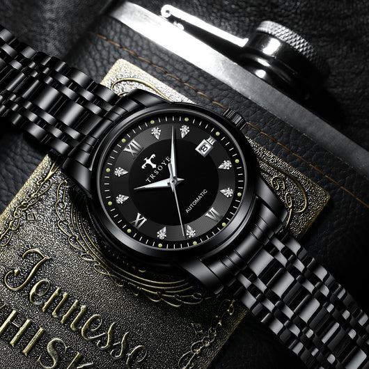 Reloj Mecánico Automático Luminoso Resistente al Agua para Negocios - Image 9