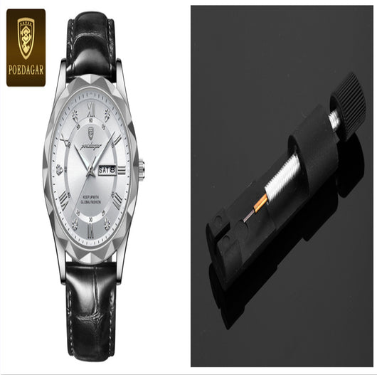 Reloj de Pulsera de Cuarzo Luxury para Hombre con Correa de Cuero - Image 44