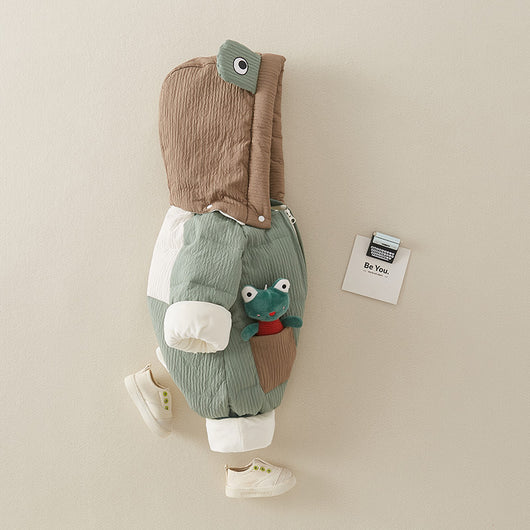Mono Acolchado para Bebé Niño Invierno con Forro Polar - Image 4