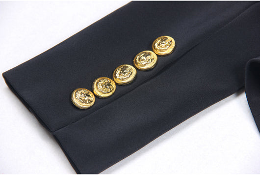 Blazer Ejecutivo para Mujer con Detalles de Diamantes y Efecto Reductor - Image 10