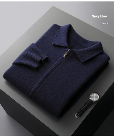 Cardigan Saco Tejido Oversize con Solapas Gruesas para Hombre - Image 17