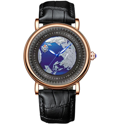 Reloj Deportivo Hombre 3D Tierra Acuático - Cuarzo Premium - Image 4