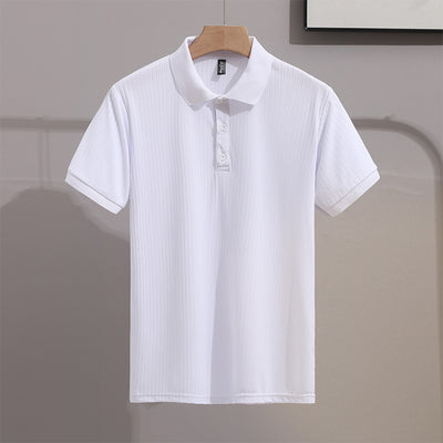 Camisa Ejecutiva Slim Fit de Manga Corta con Cuello Solapa - Image 7