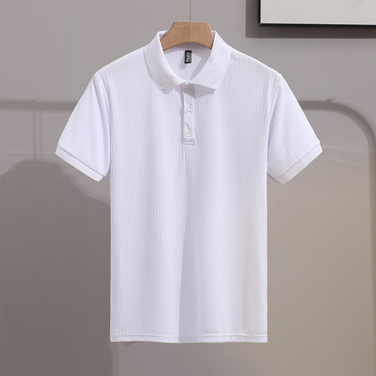 Camisa Ejecutiva Slim Fit de Manga Corta con Cuello Solapa - Image 7