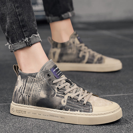 Zapatillas Altas de Lona Versátiles - Image 9