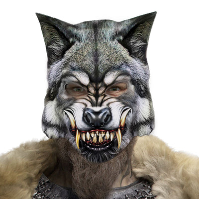 Máscara de Lobo Animal Semirrostro Carnaval Mascarada EVA - Image 7