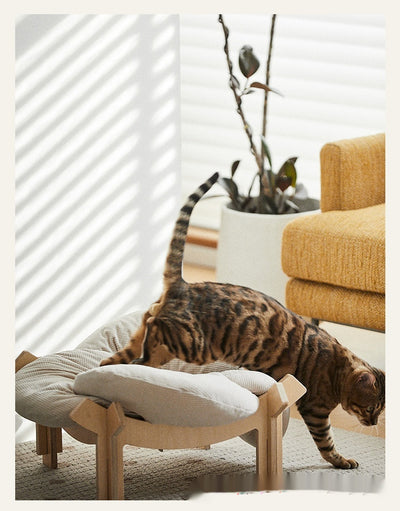 Cama Plegable para Gatos Diseño Océano - Nido Decorativo Confortable - Image 20