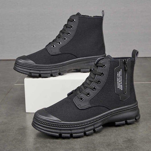 Botas de Trabajo Impermeables con Cierre Lateral para Hombre - Image 3