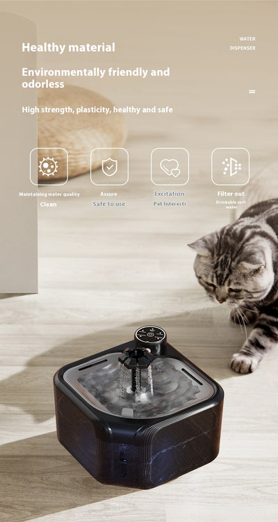Dispensador Automático de Agua para Mascotas con Tecnología de Inducción Inalámbrica - Image 20