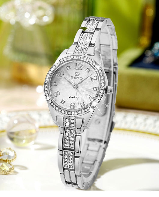 Reloj de Pulsera Impermeable para Mujer con Hebilla y Movimiento de Cuarzo - Image 11