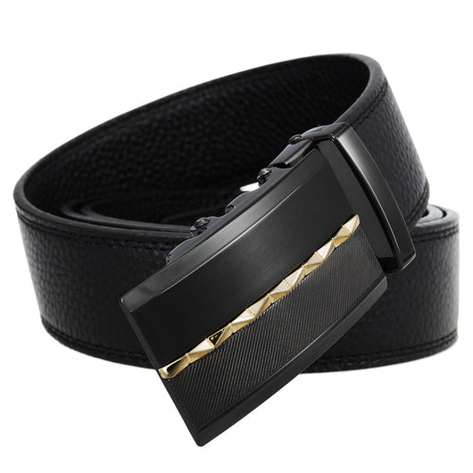 Cinturón de Cuero para Hombre con Hebilla Automática - Image 22