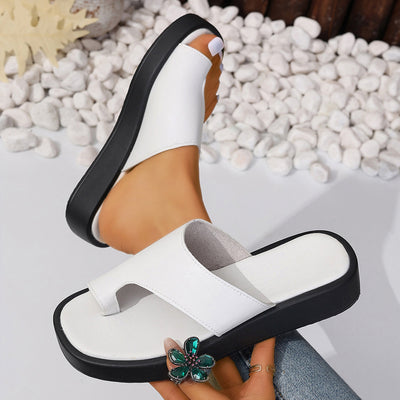Sandalias Planas con Punta Cerrada y Suela Gruesa para Mujer - Cómodas y Versátiles - Image 15