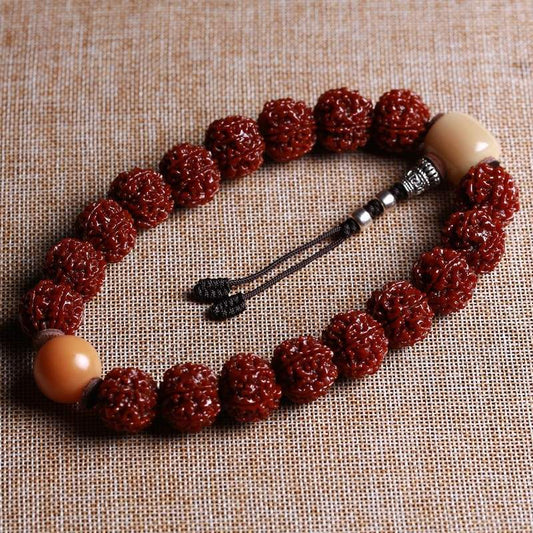 Pulsera Bodhizi Budista Tallada a Máquina - King Kong Pequeña
