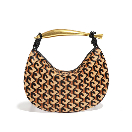 Bolso Sardina de Cuero Genuino con Crin de Caballo - Moda Étnica Premium - Image 3