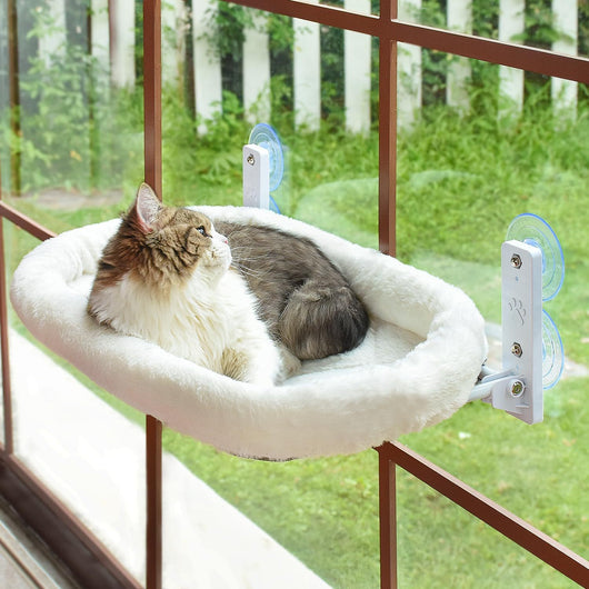 Hamaca Colgante para Gatos con Ventana de Cristal - Image 6