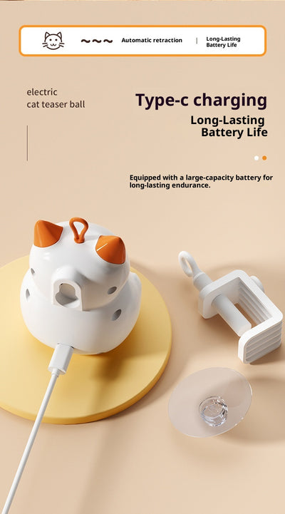 Juguete Interactivo Automático para Gatos - Bola Inteligente de Entretenimiento - Image 15