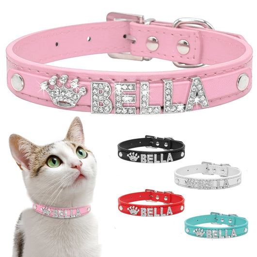 Collar Personalizado para Perros Pequeños con Strass Brillante - Image 22