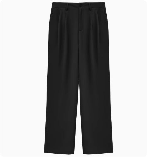 Pantalones Casuales Otoñales para Mujer con Corte Holgado y Caída Elegante - Image 9